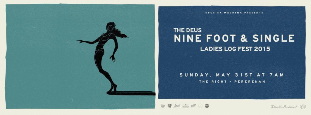 Deus ladies log fest poster