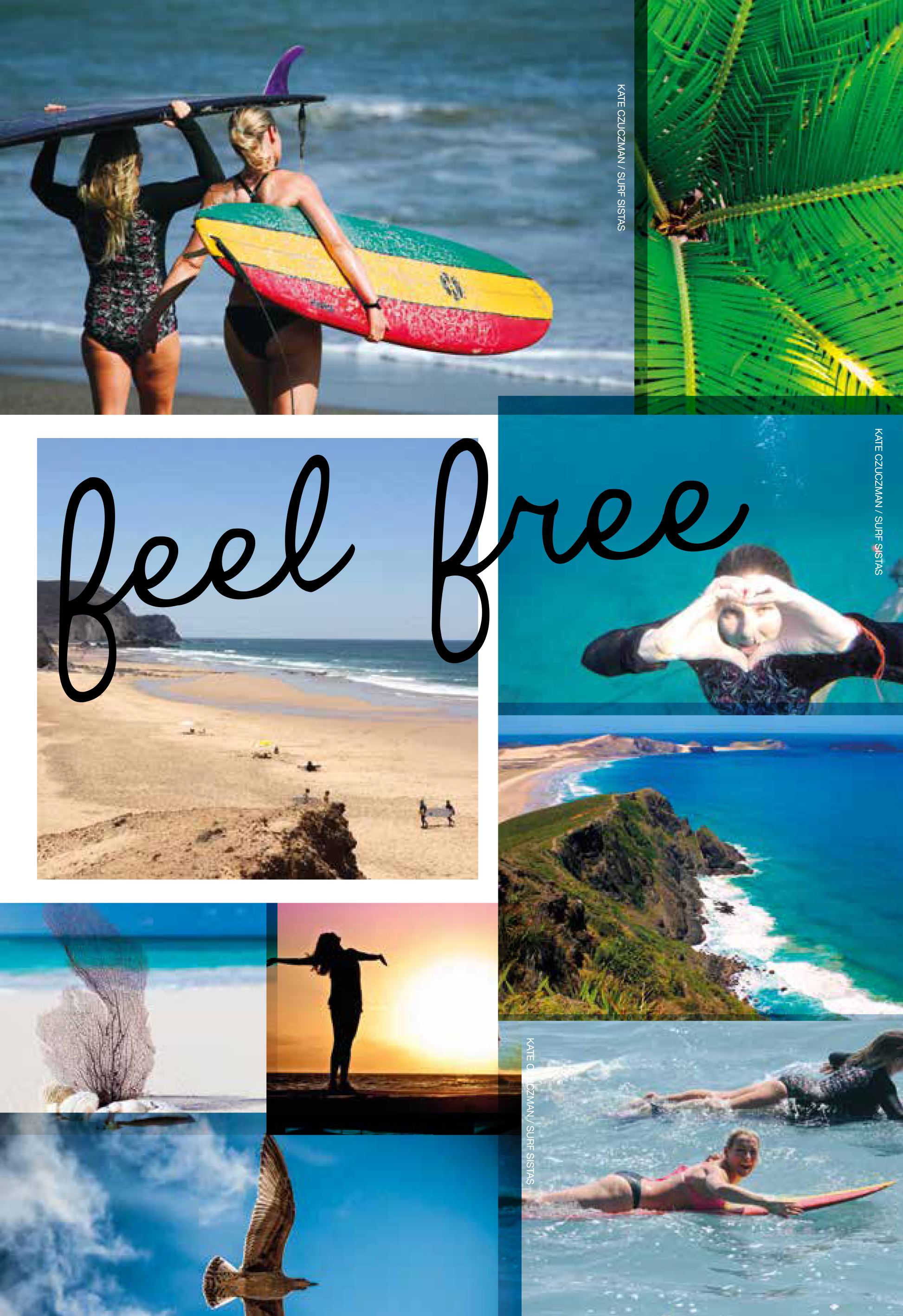 Surfgirl Magazine - Travel Guide - Feel Free with Surf Sistas images