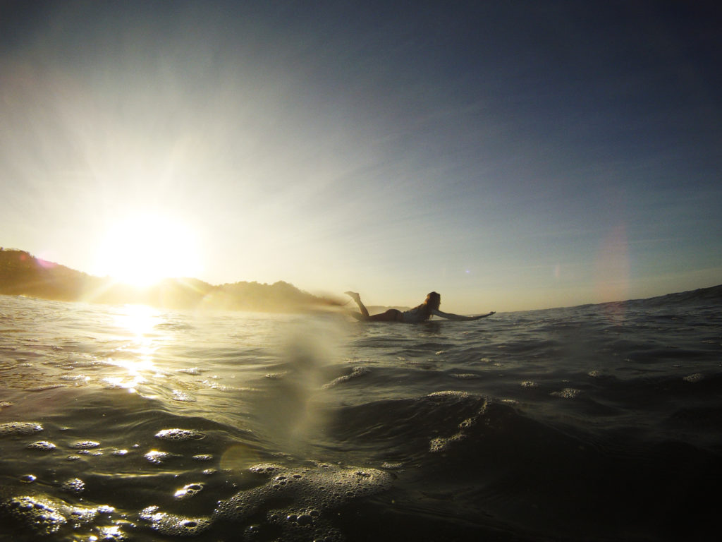 Sunrise surf