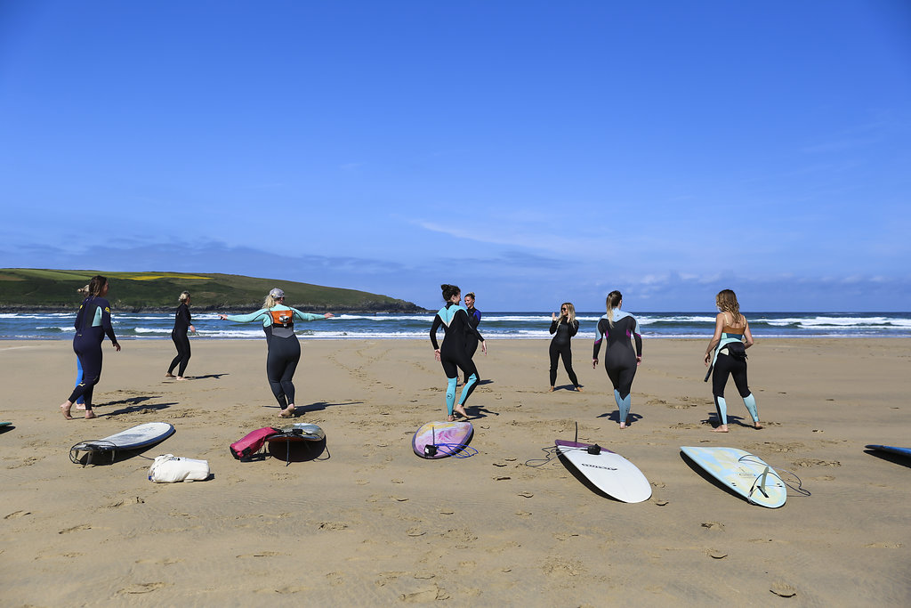 Cornwall Longboard Clinics SURF SISTAS
