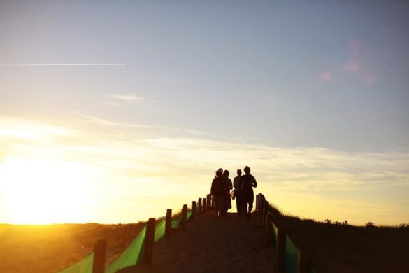 Beach sunset