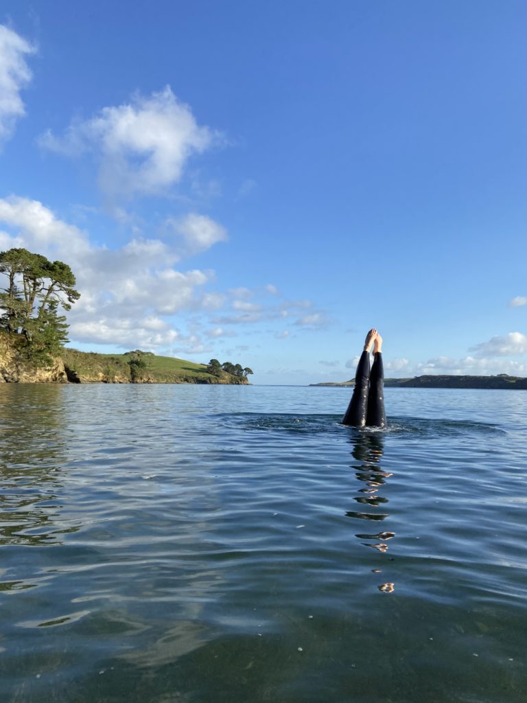 Wild Swimming on the Helford River Estuary in Cornwall