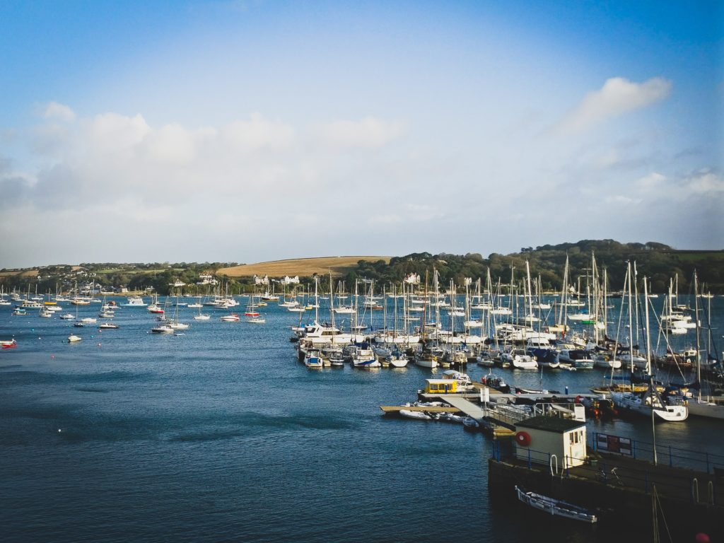 Falmouth Marina - Home to the International Sea Shanty Festival