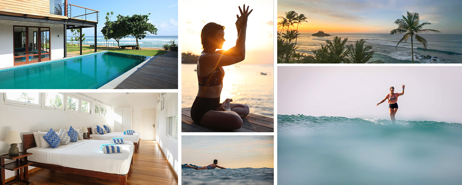 Surf & Yoga Island Retreat in Sri Lanka  SURF SISTAS
